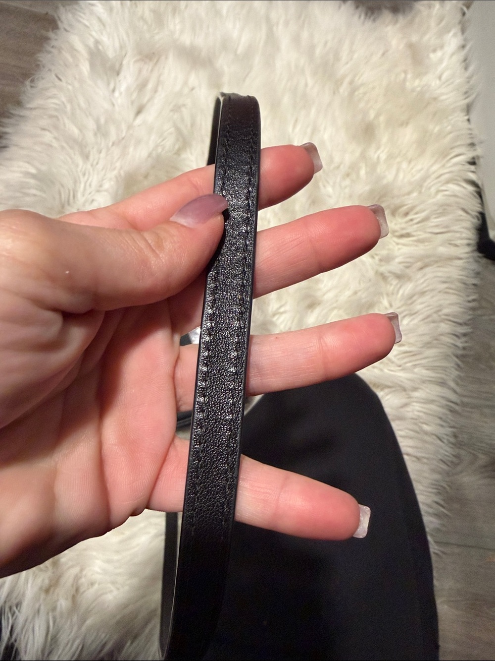 Michael Kors Black Leather Crossbody - Picture 15 of 17